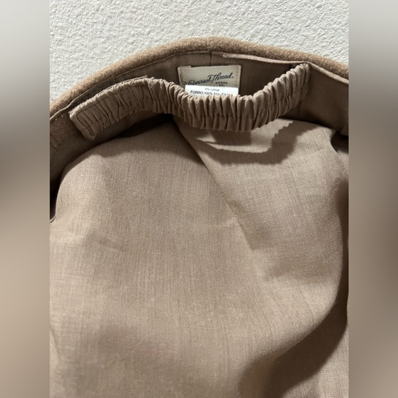 Universal Thread Womens Taupe Wool Adjustable Greek Fisherman's Hat - Picture 8 of 9